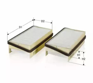 TECNECO FILTERS ck89142 -  Фильтр воздуха в салоне